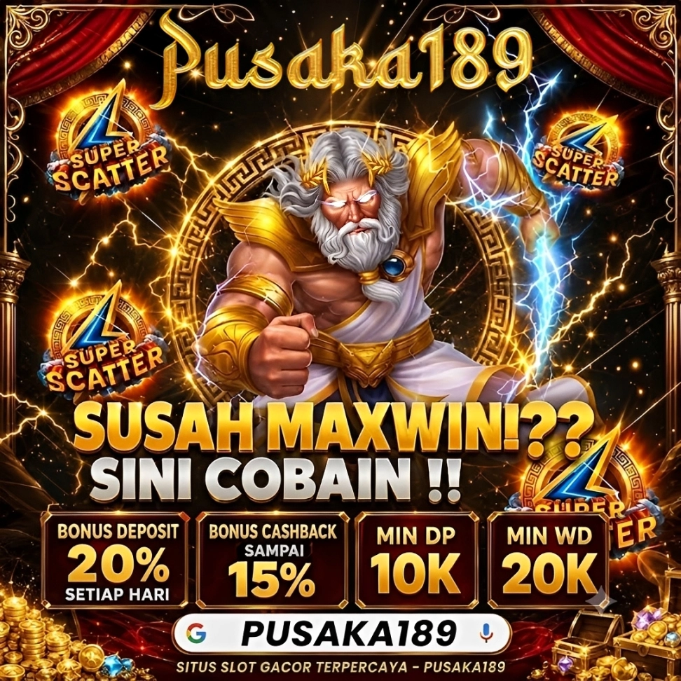 PUSAKA189 Official Banner